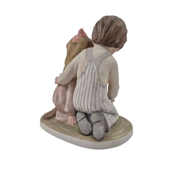 Enesco Figurine Treasured Memories Floors Are Best For Playing Porcelain Vintage - Picture 5 of 10